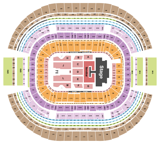 AT&T Stadium Kenny Chesney Seating Chart